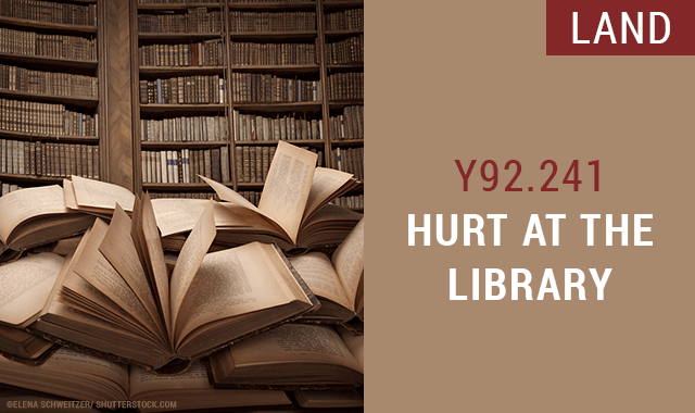 Hurt At The Library - 20 Amusing and Bizarre New ICD-10 Codes