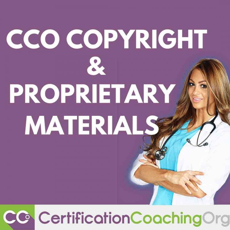 CCO Copyright and Proprietary Materials - CCO Medical Coding