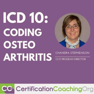 ICD 10 Coding of Osteoarthritis