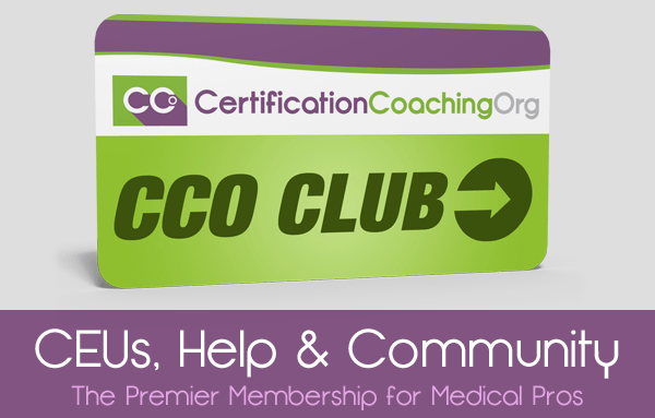 CCO Club for CEUs, Help and Community