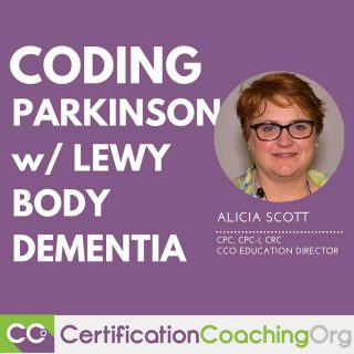 Coding Parkinson's Disease with Lewy Body Dementia