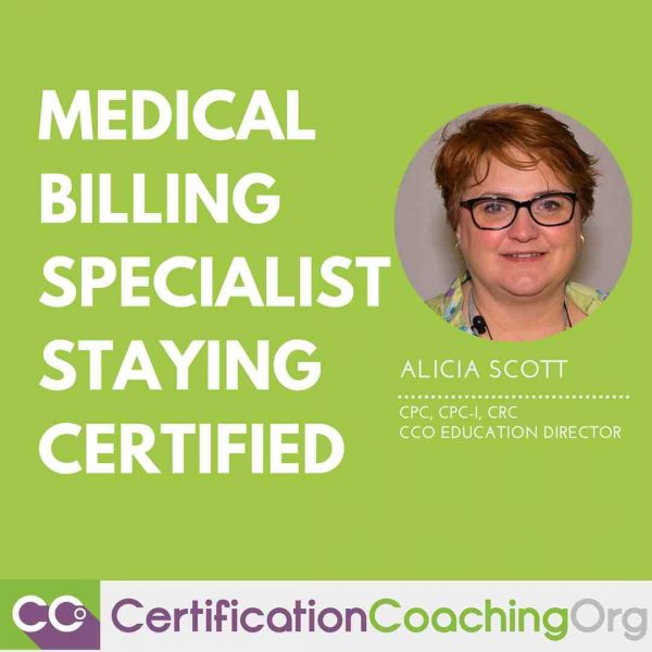 Medical Billing Specialist Staying Certified