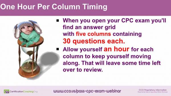 CPC Exam Time Management Tips - Pass the CPC Exam on Your First Try - 2016