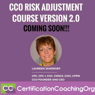 CCO Risk Adjustment Course Version 2.0 | HCC Coding Course V2.0
