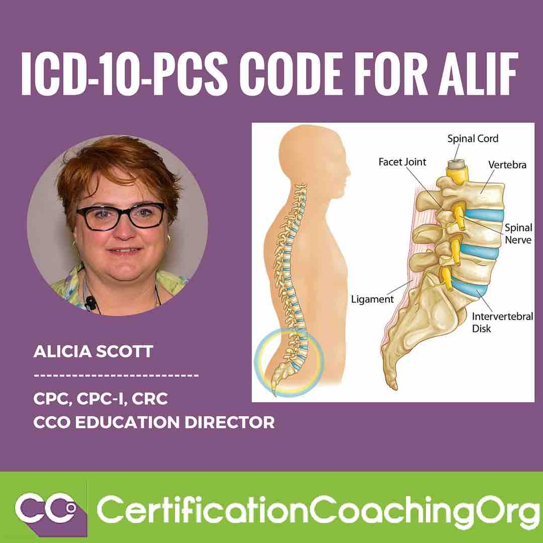 ICD-10-PCS Code for ALIF (Anterior Lumbar Interbody Fusion Procedure) 