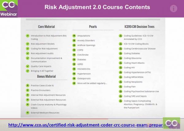 Why CRC Certification — Certified Risk Adjustment Course 2.0
