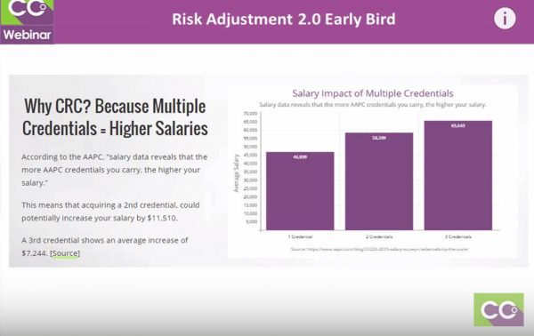 Why CRC Certification — Certified Risk Adjustment Course 2.0