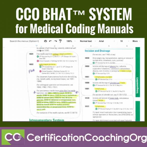 CCO BHAT System for Medical Coding Manuals-Laureen-Jandroep