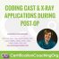 Coding Cast & X-ray Application During Post-op | Medical Coding Tips