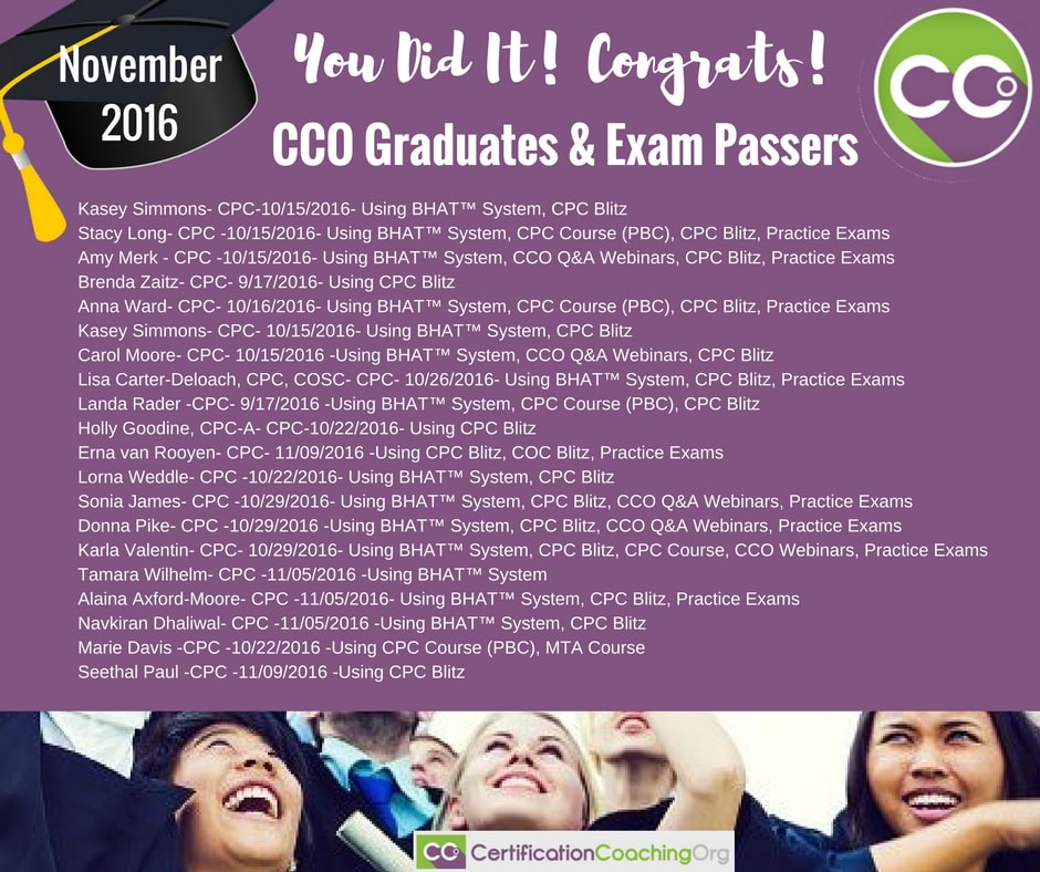 cco-medial-coding-cpc-exam-graduates-november-2016