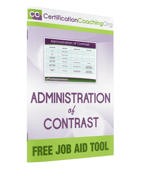 Administration of Contrast Job Aid Tool