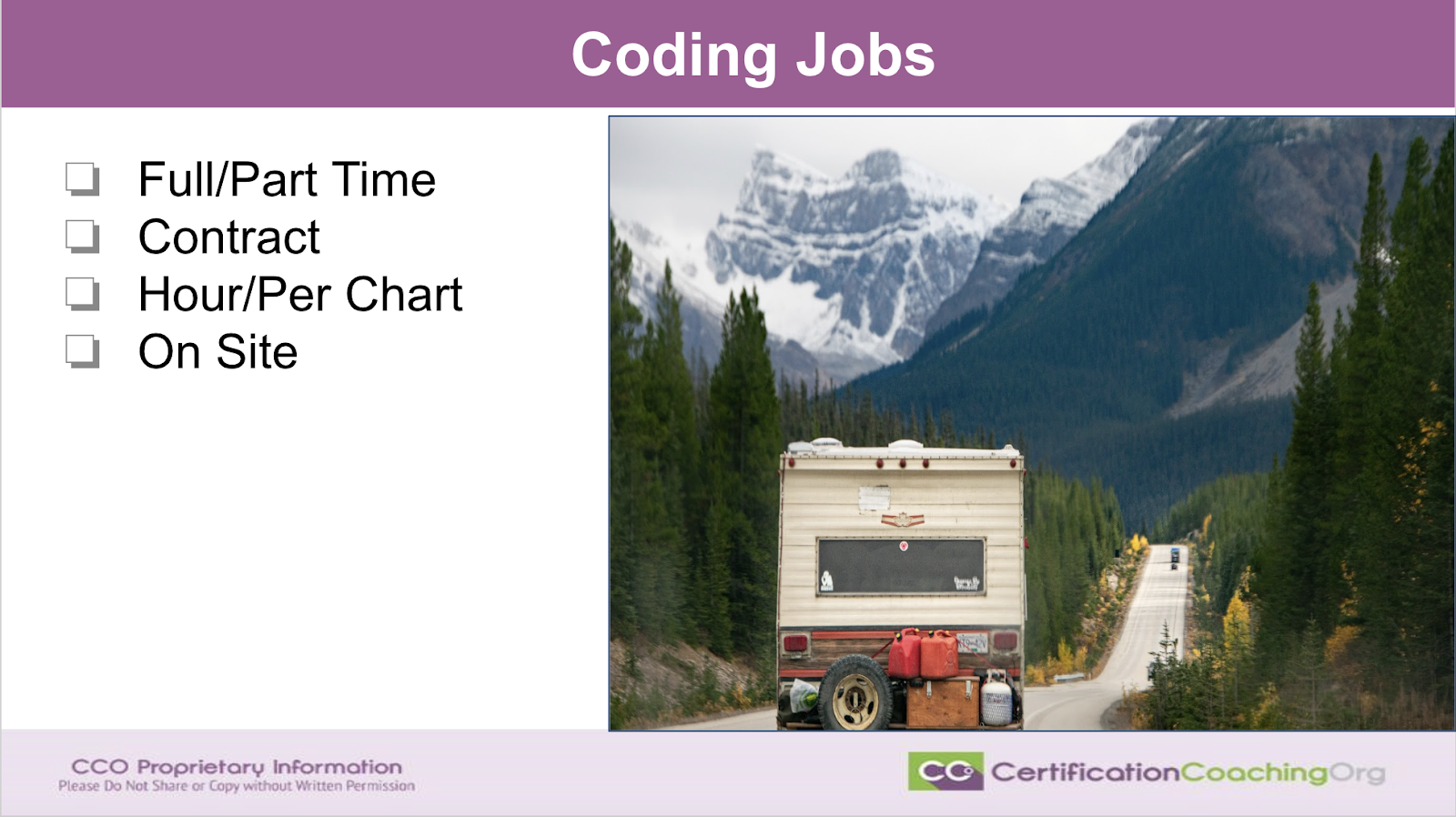 Coding Jobs for a Traveling Medical Coder