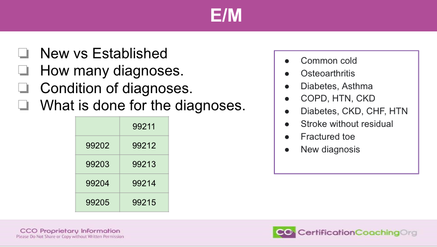 E&M New vs Established