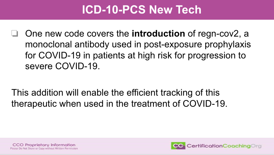 ICD-10-PCS New Tech