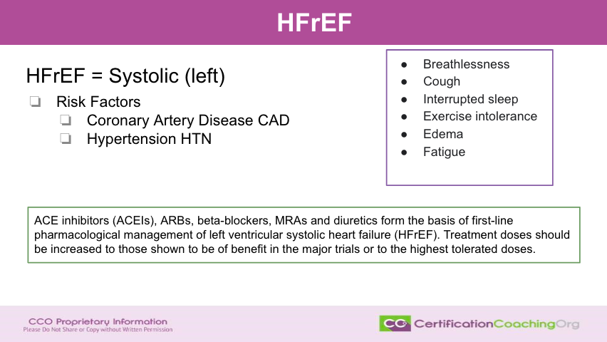 Stages of Heart Failure in Medical Coding HFrEF