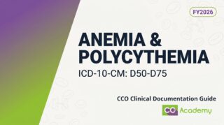 Anemia (Blood Loss) and Polycythemia clinical documentation guide cover
