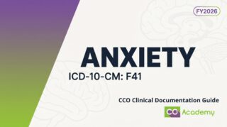 Anxiety clinical documentation guide cover