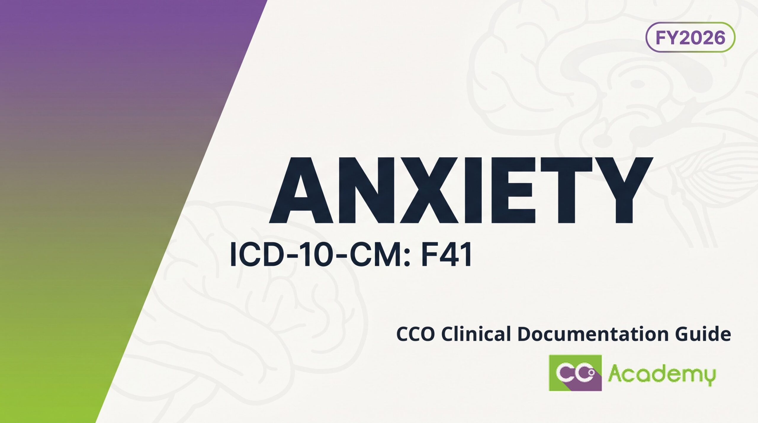 Anxiety — Clinical Documentation Guide featured image