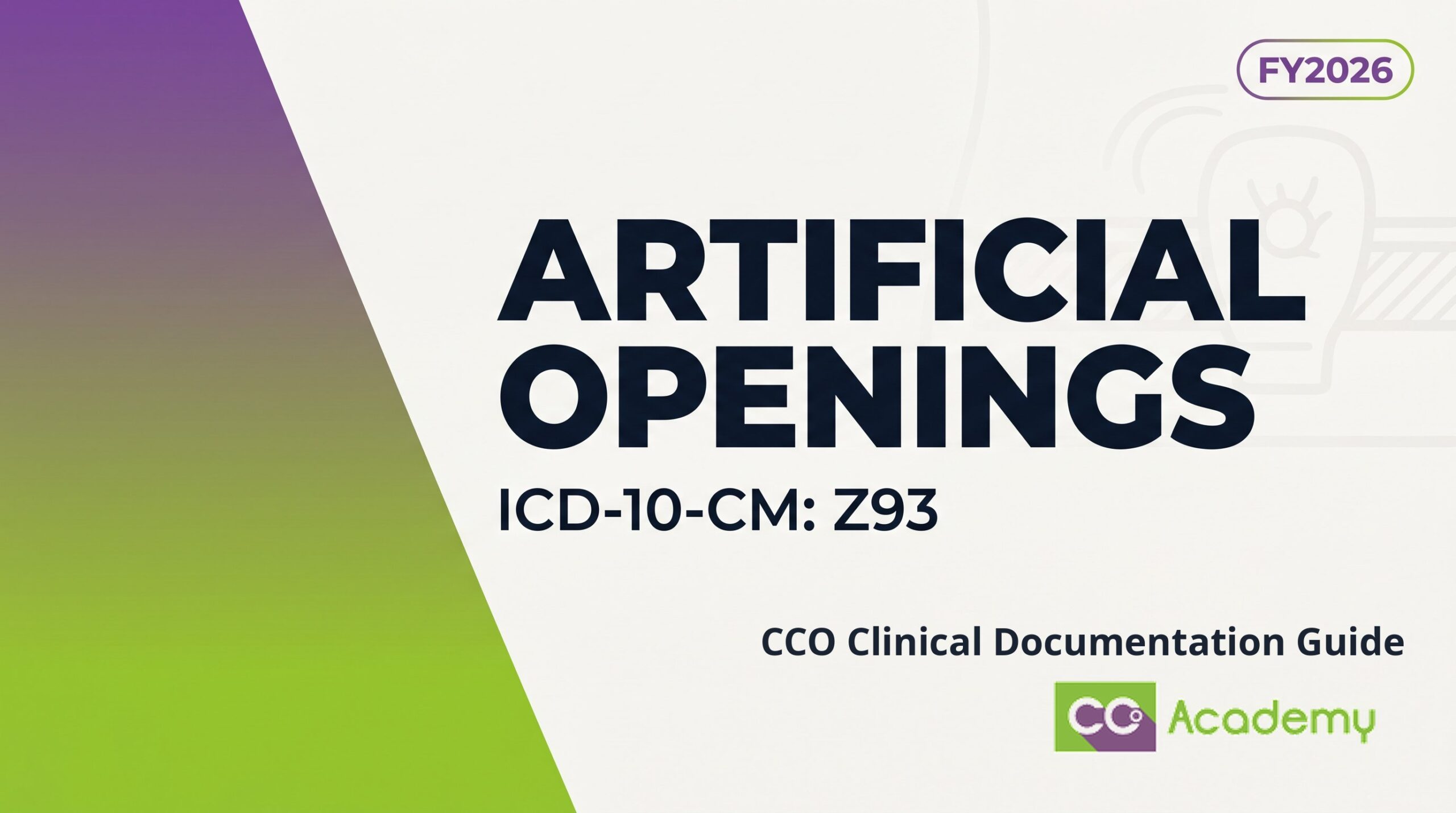 Artificial Openings / Stomas — Clinical Documentation Guide featured image