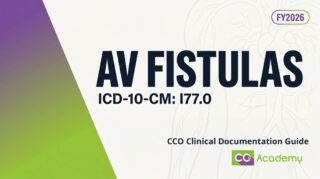 AV Fistulas clinical documentation guide cover