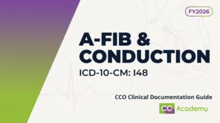 Cardiac Conduction Conditions – A-fib, Sick Sinus Syndrome clinical documentation guide cover