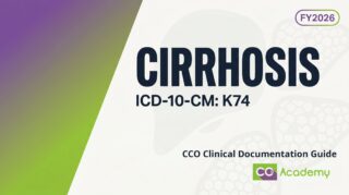 Cirrhosis clinical documentation guide cover