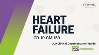 Congestive Heart Failure (CHF) and Cor Pulmonale clinical documentation guide cover