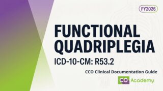 Clinical Documentation Guide: Functional Quadriplegia clinical documentation guide cover