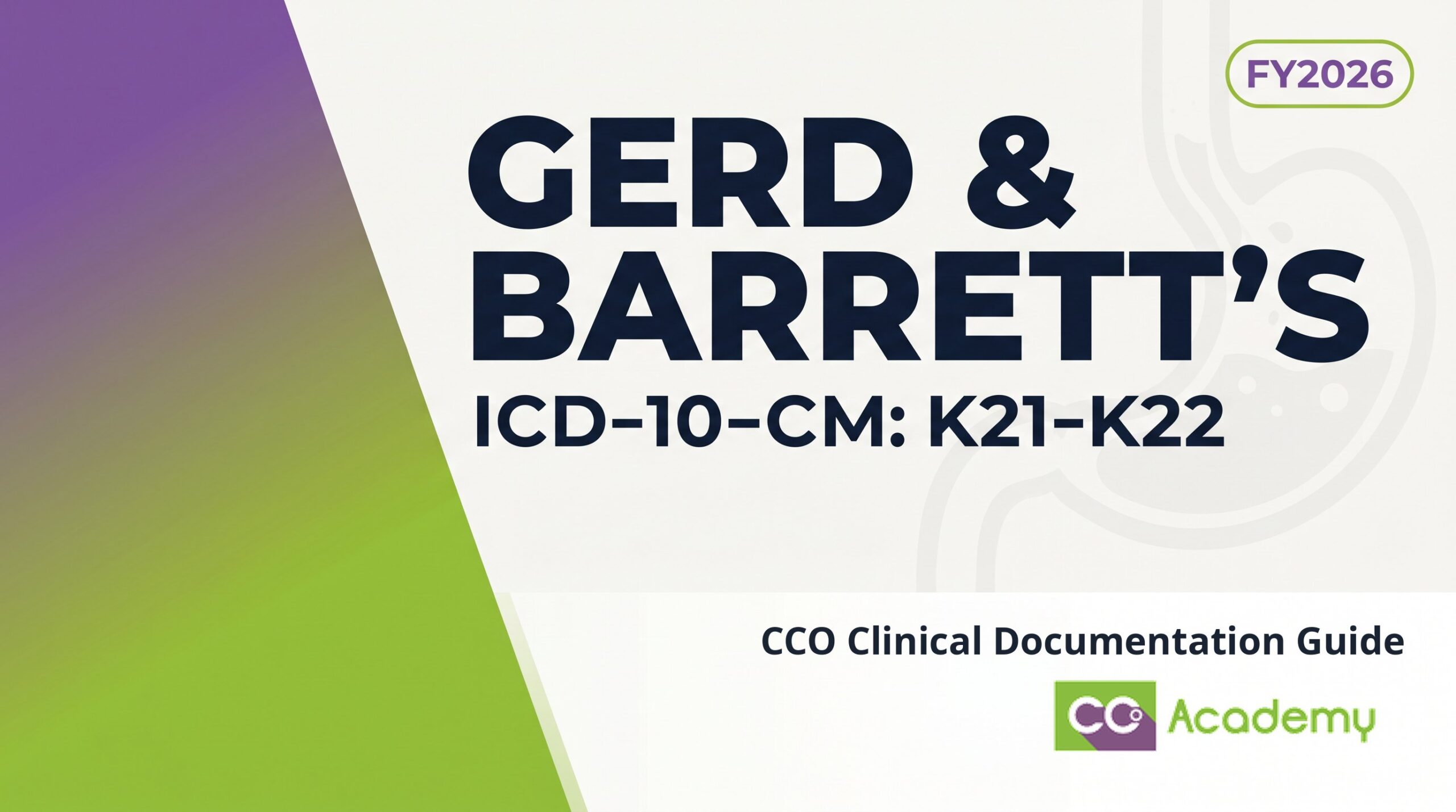 GERD, Esophagitis, and Barrett's Esophagus — Clinical Documentation Guide featured image