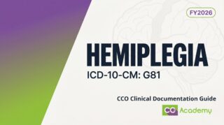 Hemiplegia clinical documentation guide cover