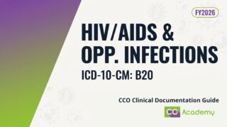 HIV/AIDS and Opportunistic Infections clinical documentation guide cover