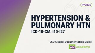 Hypertension & Pulmonary Hypertension clinical documentation guide cover