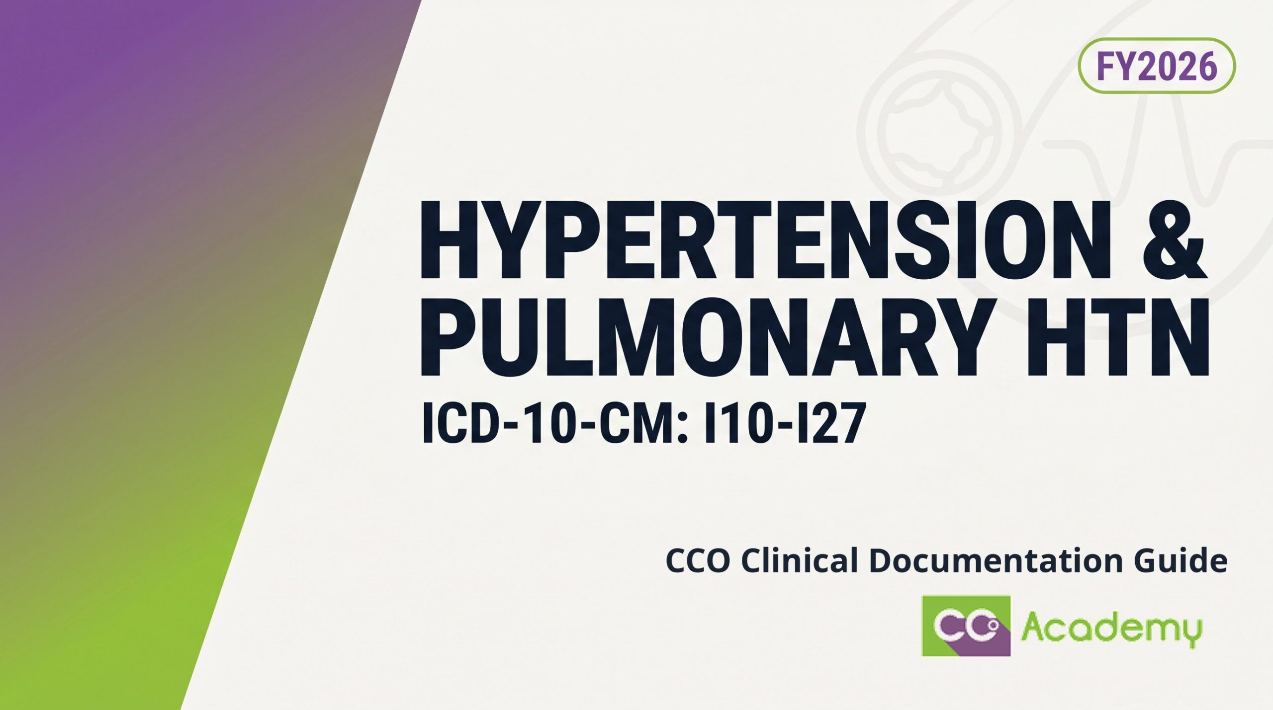 Hypertension & Pulmonary Hypertension — Clinical Documentation Guide featured image