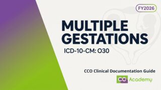 Multiple Gestations clinical documentation guide cover