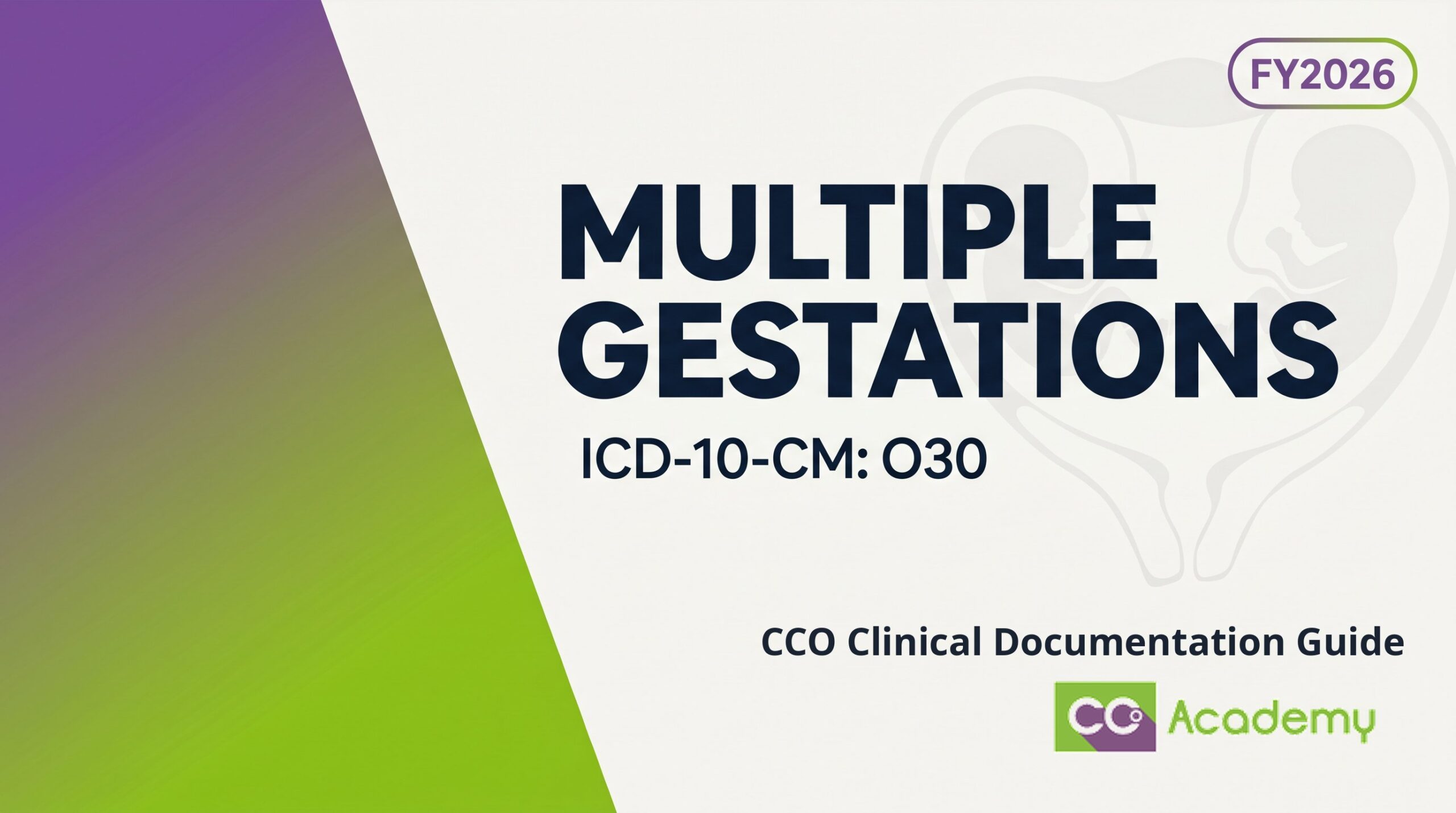 Multiple Gestations — Clinical Documentation Guide featured image