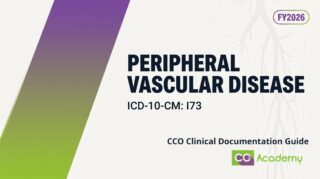 Peripheral Vascular Disease clinical documentation guide cover