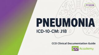 Pneumonia clinical documentation guide cover