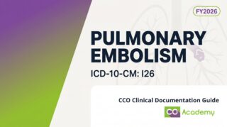 Pulmonary Embolism clinical documentation guide cover