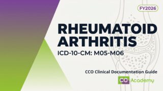 Rheumatoid Arthritis clinical documentation guide cover