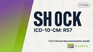 Shock (Septic, Cardiogenic, Hypovolemic, Obstructive, Anaphylactic) clinical documentation guide cover