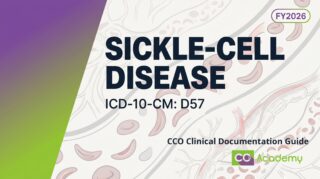 Sickle-Cell Disease clinical documentation guide cover