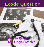 Ecode Question for Finger Stick 