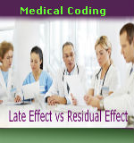 Medical Coding Late Effect vs Residual Effect