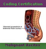 Coding Certification — Malignant Ascites Primary Site