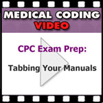 CPC Exam Prep — Tabbing Your Manuals