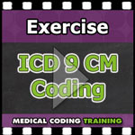 ICD 9 CM Coding Practice Exercise — VIDEO