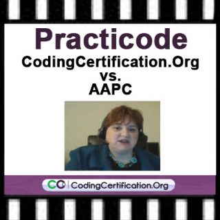 practicode-aapc vs coding certification